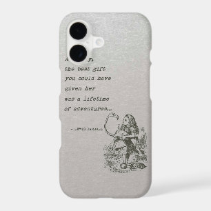 Alice In Wonderland W/Flamingo Adventure Quote