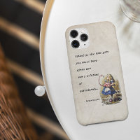 Alice In Wonderland W/Flamingo Adventure Quote
