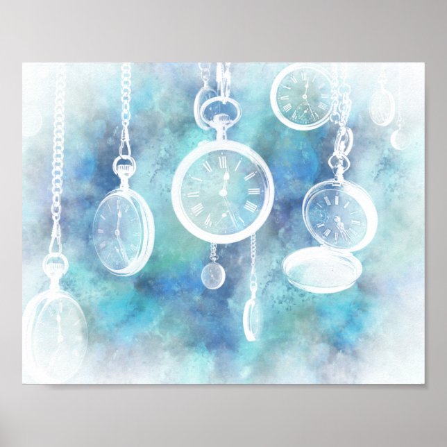 Alice in Wonderland Watches Horizontal Print (Front)