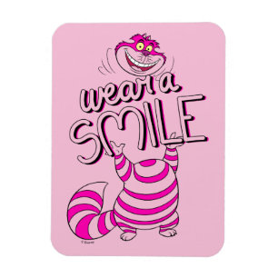 Alice In Wonderland   Wear A Smile Magnet