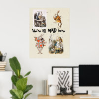   Alice in Wonderland -We're all Mad here