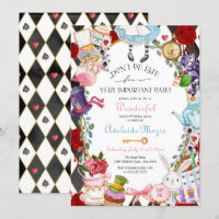 Alice in Wonderland Whimsical Children's Birthday 