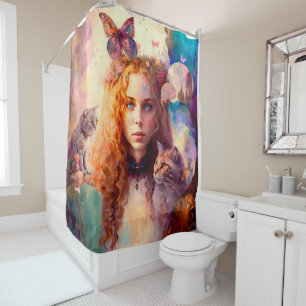 Alice in Wonderland   Whimsical Dreamy Cat Lover