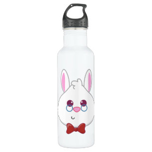 Alice in Wonderland   White Rabbit Emoji 710 Ml Water Bottle