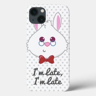 Alice in Wonderland White Rabbit Emoji iPhone 13 Case