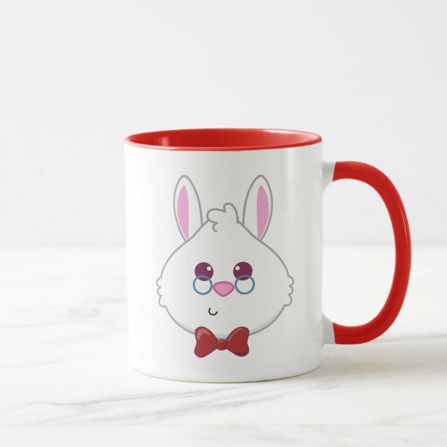 Alice in Wonderland | White Rabbit Emoji Mug (Right)