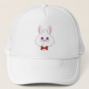 Alice in Wonderland   White Rabbit Emoji Trucker Hat