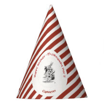 Alice in Wonderland White Rabbit Herald Birthday