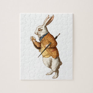   Alice in Wonderland - White Rabbit Jigsaw Puzzle