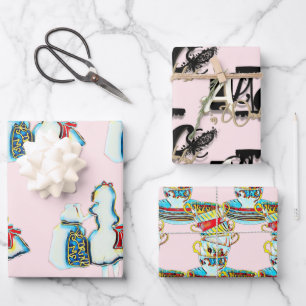 Alice in Wonderland  Wrapping Paper Sheet