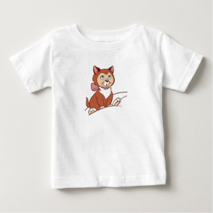 Alice in Wonderland's Dinah Disney Baby T-Shirt