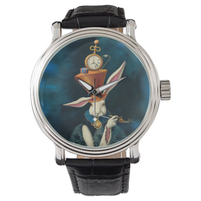 Alice in Wonderlands, White Rabbit eWatch Watch (Front)