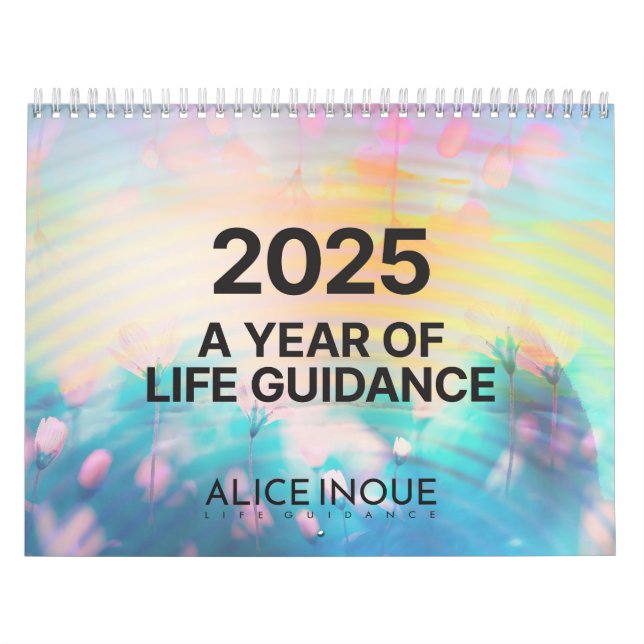Alice Inoue Life Guidance 2025 Calendar (Cover)