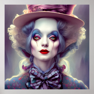 Alice IS the hatter Poster