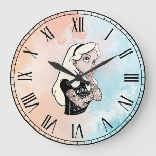Alice Large Clock