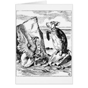 Alice, le Gryphon et la Fausse tortue