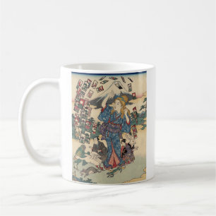 Alice Lost in Japan Ukiyo-e Floating Wonder Coffee Mug