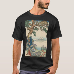 Alice Lost in Japan Ukiyo-e Mad Journey T-Shirt
