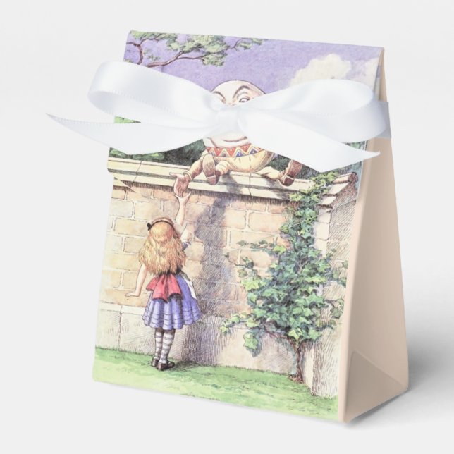 Alice Meets Humpty Dumpty Favor Box (Front Side)