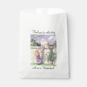 Alice Meets Humpty Dumpty Favour Bag