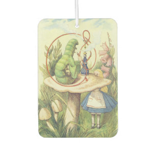 Alice Meets the Caterpillar Air Freshener