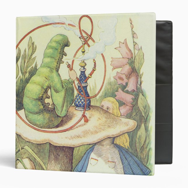 Alice Meets the Caterpillar Binder (Front/Inside)