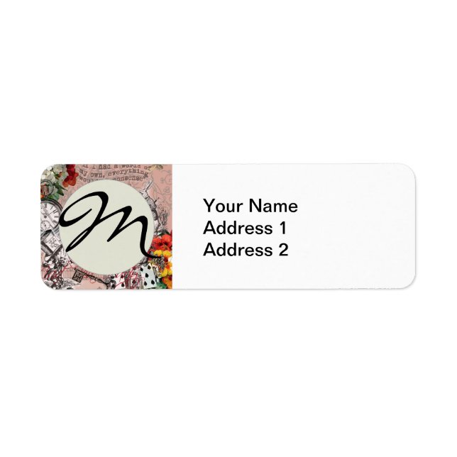 Alice nonsense curtain wonderland (Front)