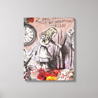 Alice nonsense curtain wonderland classic