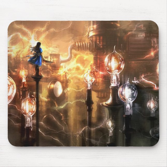 Alice Otherlands : Edisonland Mouse Pad (Front)