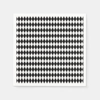 Alice related geometric decoupage rhombus pattern