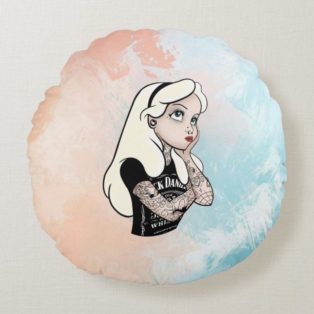 Alice Round Pillow (Front)