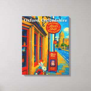 Alice’s Shop – The Old Sheep Shop, Painting Canvas Print