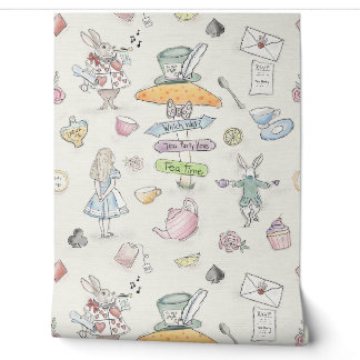 Alice’s Tea Party  Wallpaper