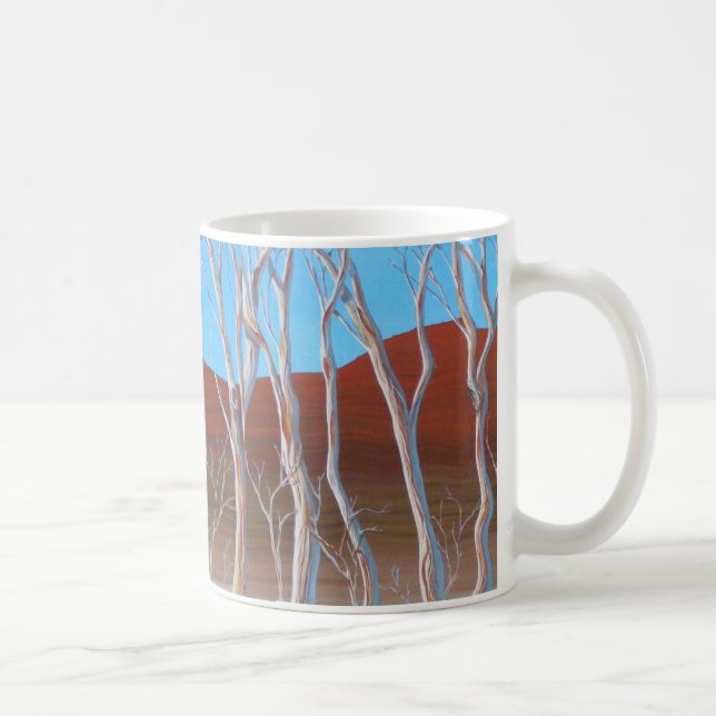 Alice Springs Australian Landscape Coffee Mug (Right)