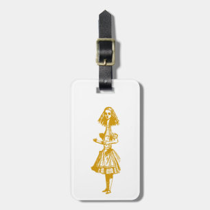 Alice Stretched in Wonderland Luggage Tag