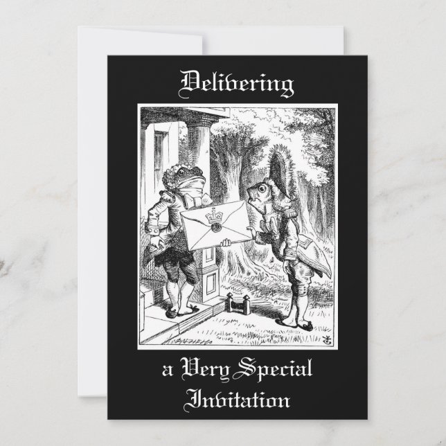 Alice - The Duchess' invitation to play croquet wi (Front)