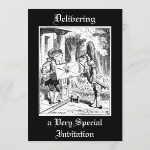 Alice - The Duchess' invitation to play croquet wi