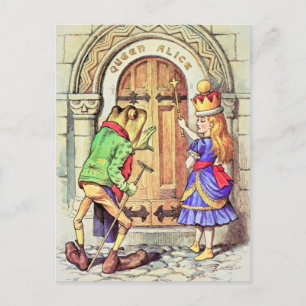 Alice & the Frog Postcard