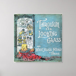 Alice Through The Looking Glass Canvas Print