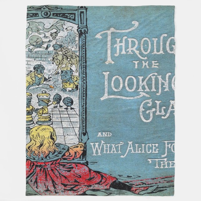 Alice Through The Looking Glass Fleece Blanket (Front)
