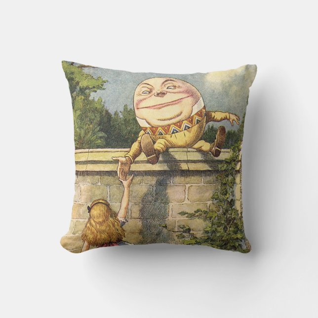 Alice through the looking glass pillow pals (Front)