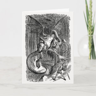 Alice Through the Looking Glass - The Jabberwocky Card
