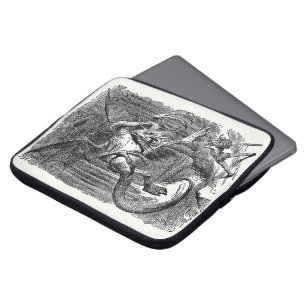 Alice Through the Looking Glass - The Jabberwocky Laptop Sleeve