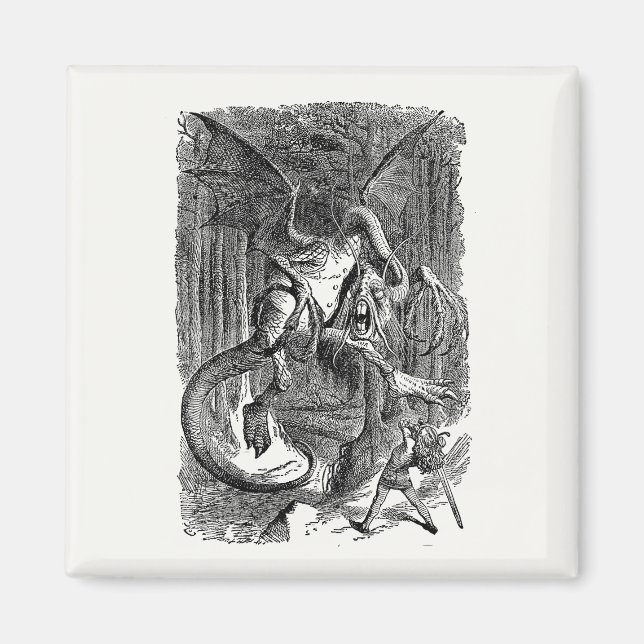 Alice Through the Looking Glass - The Jabberwocky Magnet (Front)