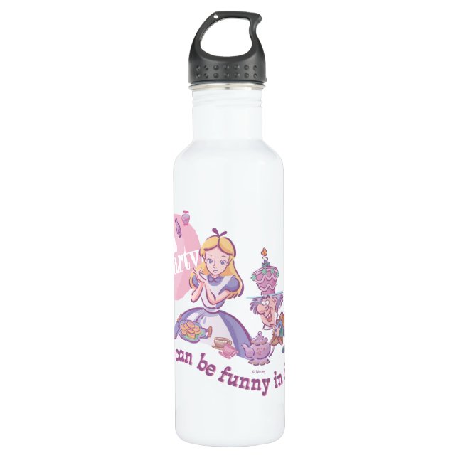 Alice | Time Can Be Funny In Dreams 710 Ml Water Bottle (Front)