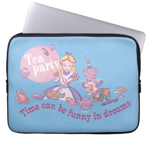 Alice Time Can Be Funny In Dreams Laptop Sleeve