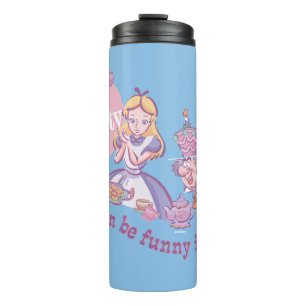 Alice   Time Can Be Funny In Dreams Thermal Tumbler