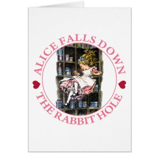 ALICE TOMBE LE TROU DE RABBBIT