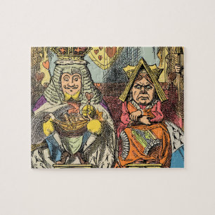Alice Trial of the Knave of Hearts Vintage  Jigsaw Puzzle