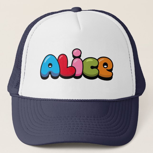 Alice Trucker Hat (Front)